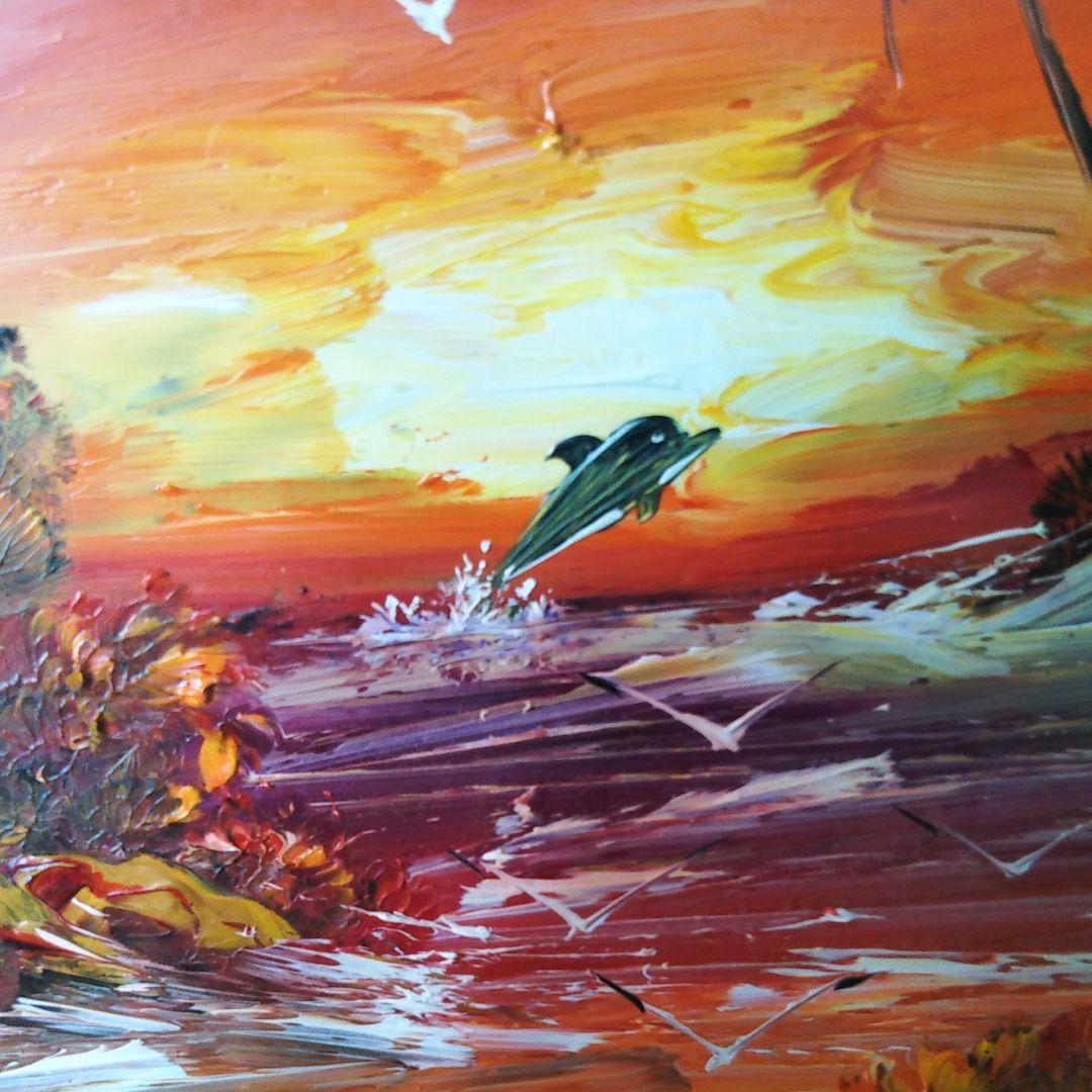 絵画　油絵　海外路上販売品　　　作者のサイン読めずすみません。