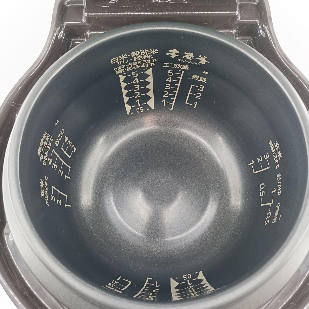 三菱電機 IH炊飯器 本炭釜 KAMADO NJ-AW108-B 5.5合