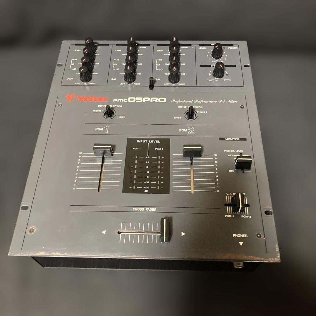 レア！完動品！vestax pmc05pro classic djミキサー日本製