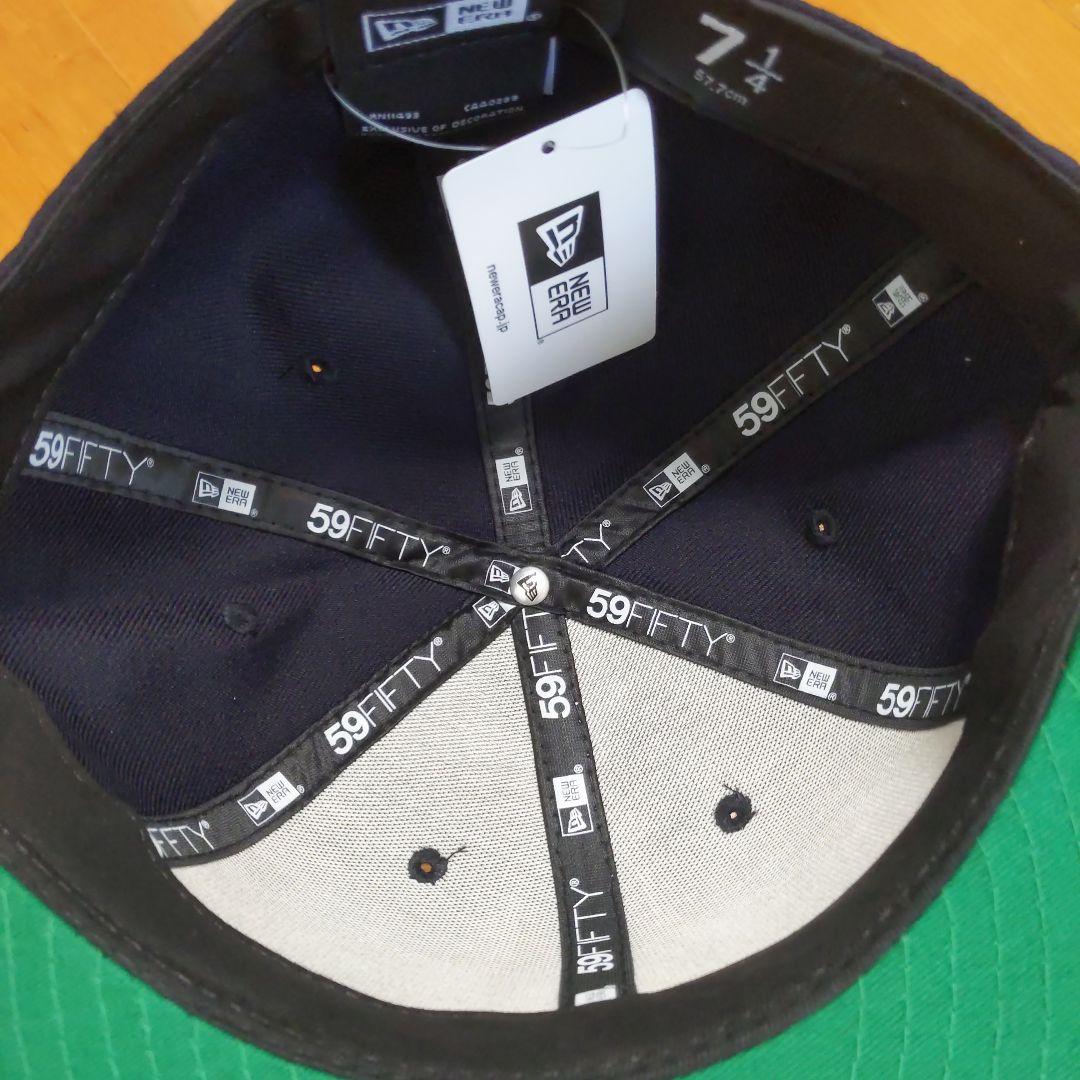 大阪近鉄バファローズ ニューエラ59FIFTY7 1/4 キャップ岡本太郎