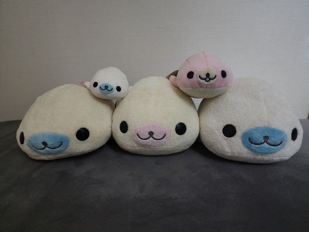 まめごゴマ 5種類 ぬいぐるみ