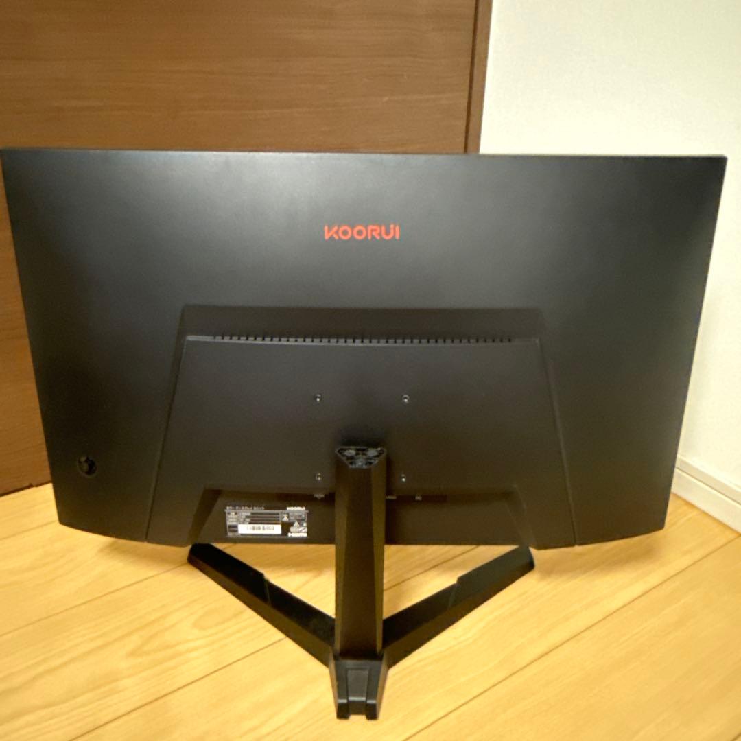 KOORUI 27E6QC 湾曲ディスプレイ本体