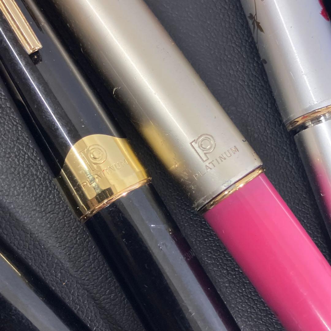 【PLATINUM/PILOT】万年筆　おまとめ　8本　ペン先無し