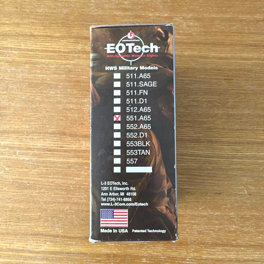 S*G様 EOTech HOLOgraphic Weapon Sight 551