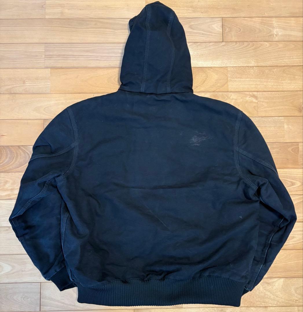 に*く様 Carhartt アクティブジャケット Black 企業系Colacu
