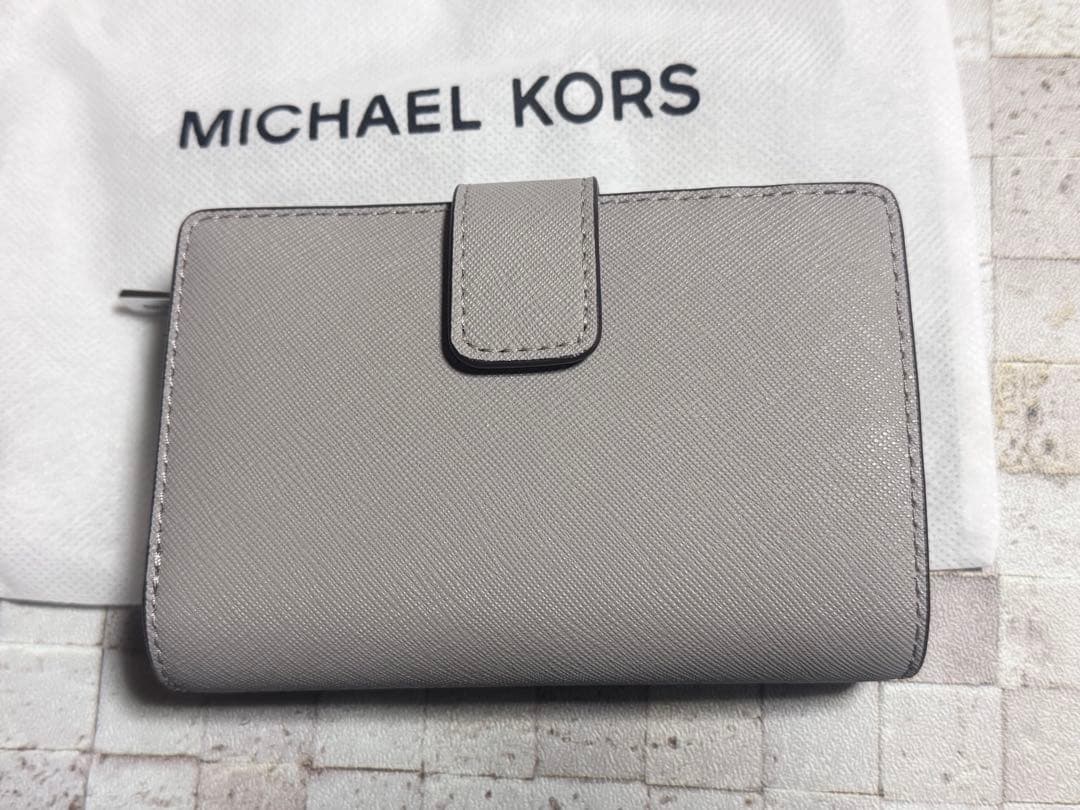 マイケルコース MICHAEL KORS 二つ折り財布 グレー 福袋