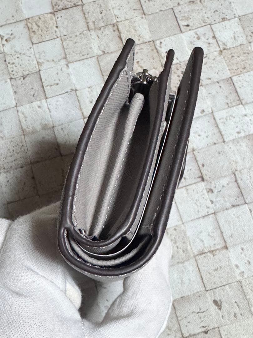 マイケルコース MICHAEL KORS 二つ折り財布 グレー 福袋