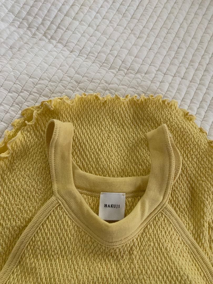 HAKUJI イエロー タンクトップ