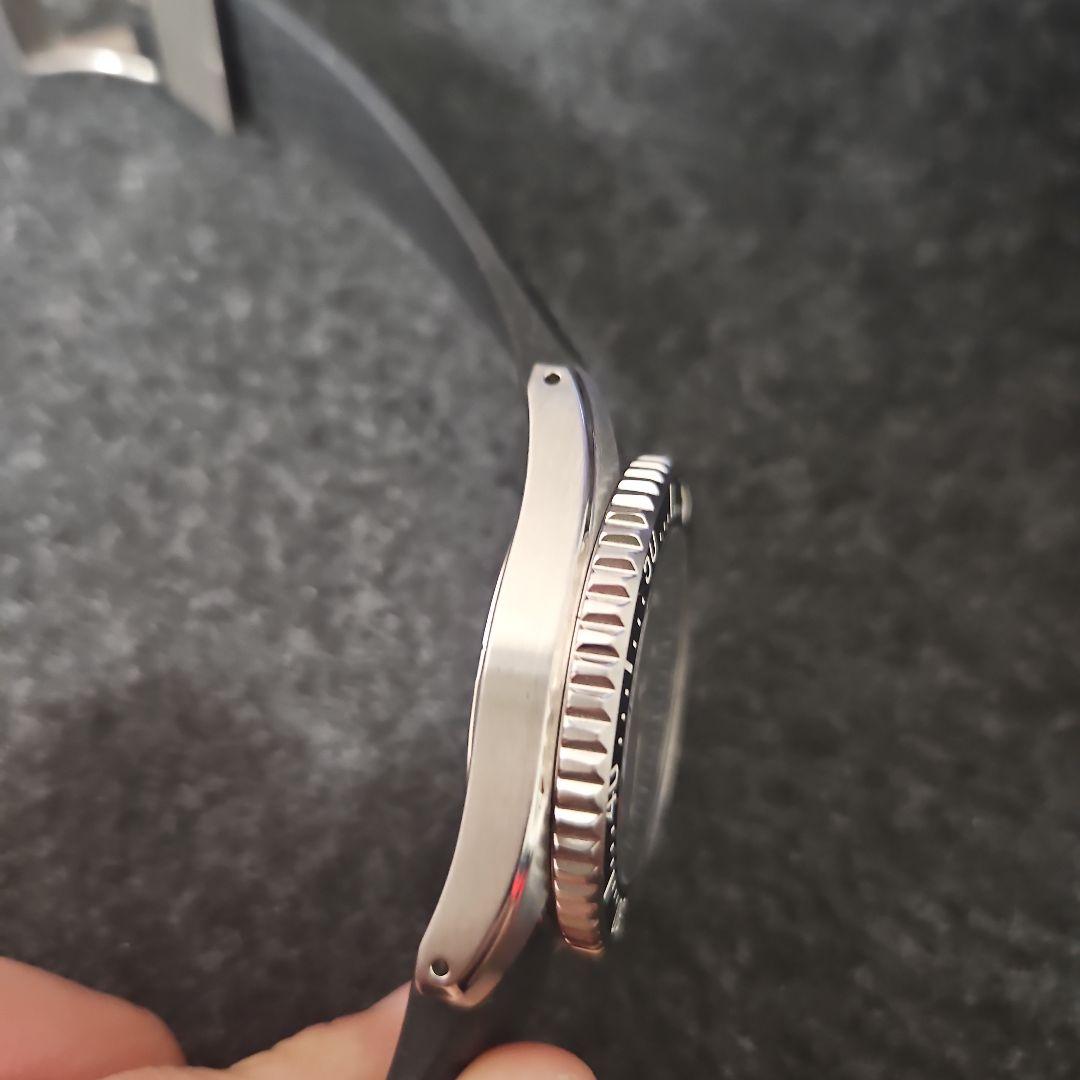 黄*昏様 SEIKO ソーラー ダイバーズウォッチ ブラック