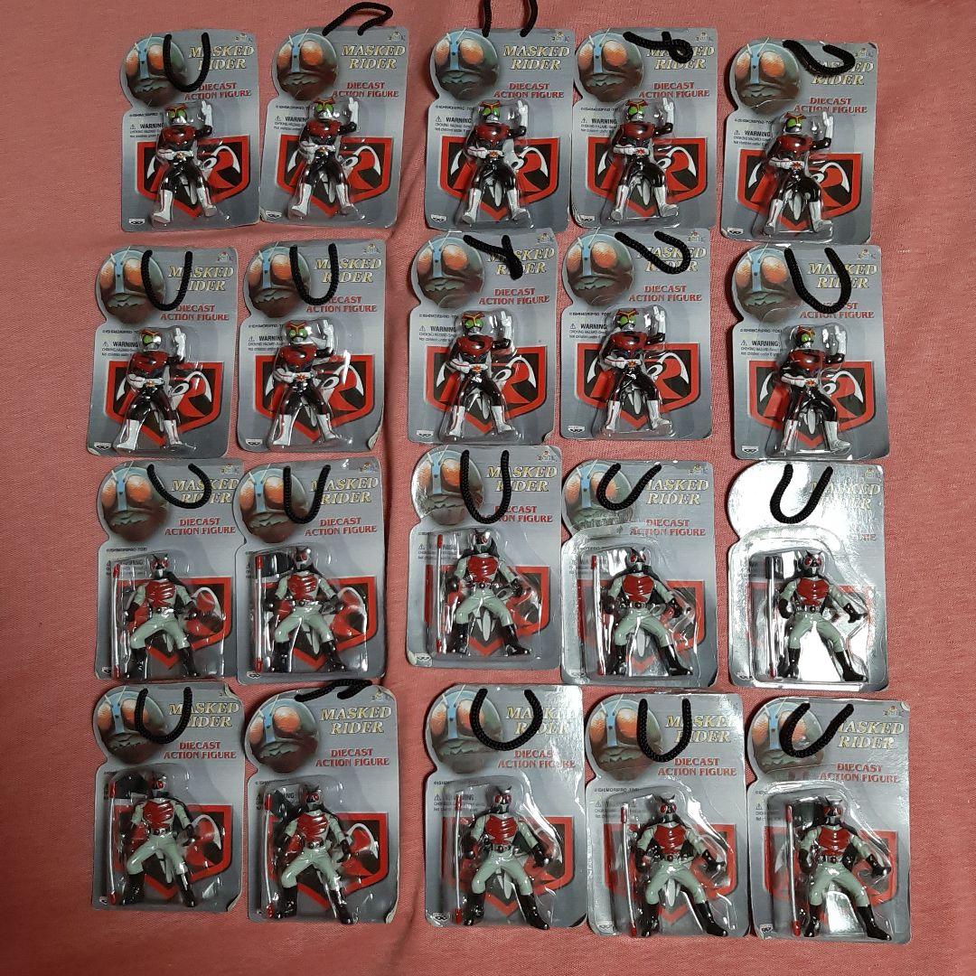 未使用●20個セット●　仮面ライダーX &仮面ライダーストロンガーフィギュア