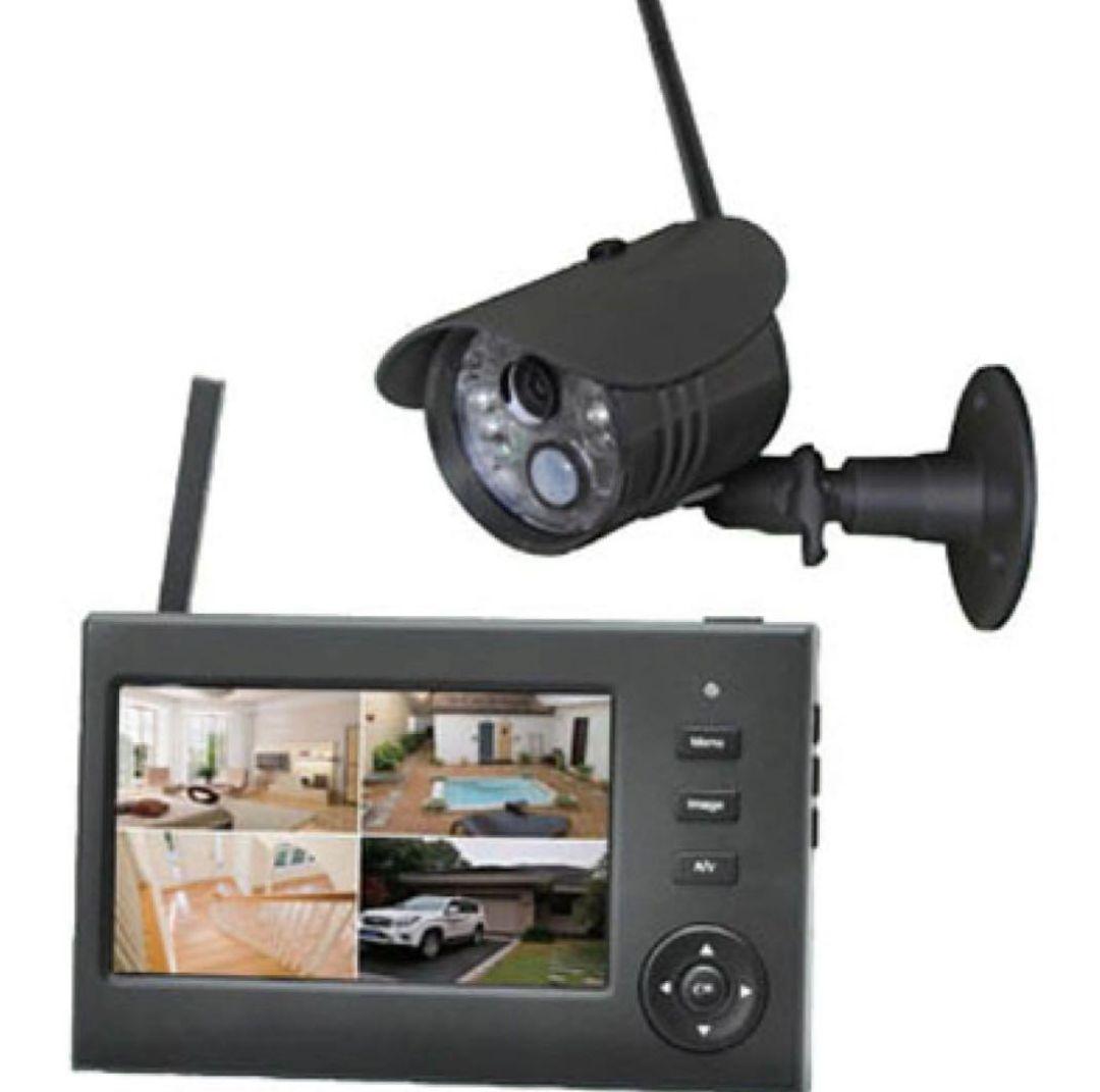 防犯カメラ 4chワイヤレス セキュリティ カメラ T0801B