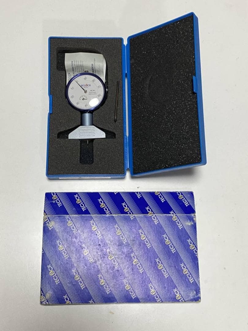 テクロックTECLOCK 精密機器 GRAD,0.01mm RANGE,5mm