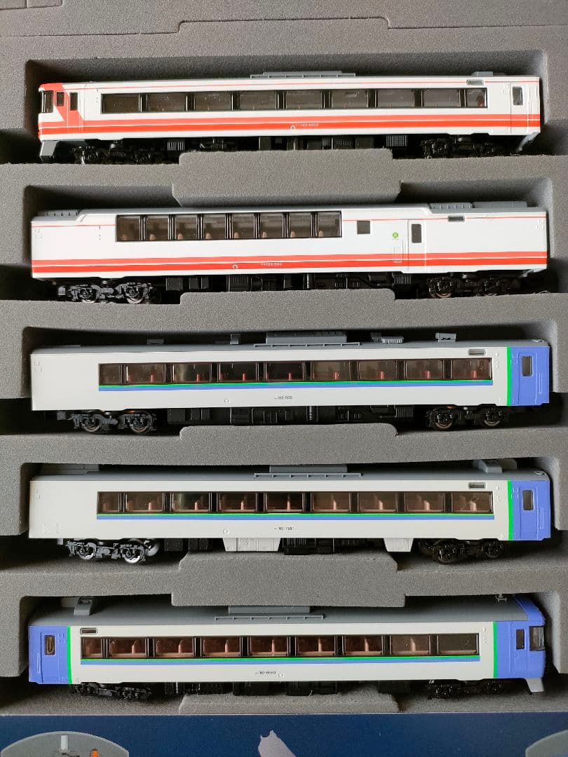 TOMIXJR北海道特急さよならキハ183系オホーツク大雪5両97959Nゲージ