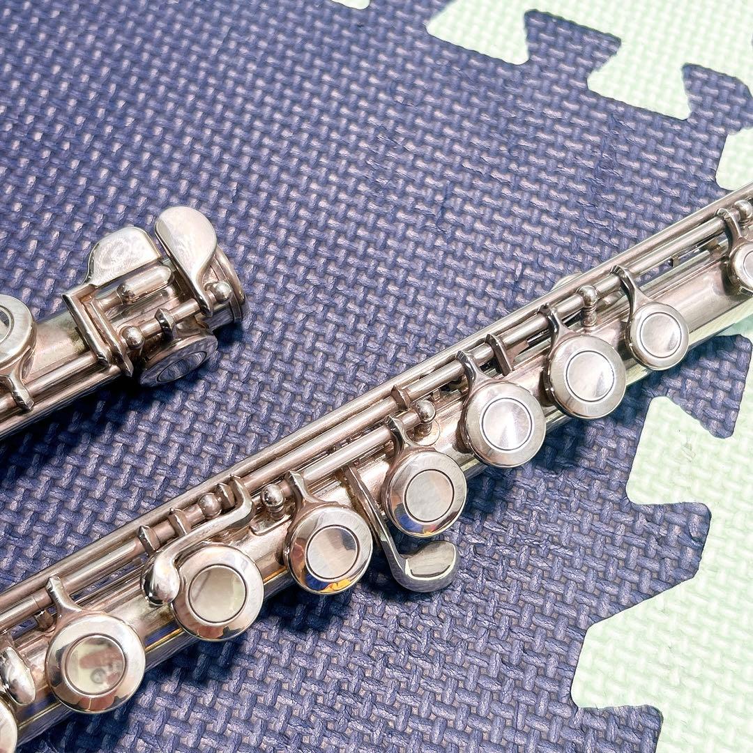 希少 ミヤザワフルート 25周年記念モデル 9K 頭部管銀製