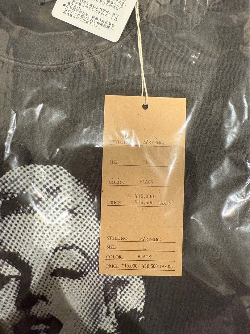 rats ラッツ　マリリンモンローtシャツ　キムタク着用　新品
