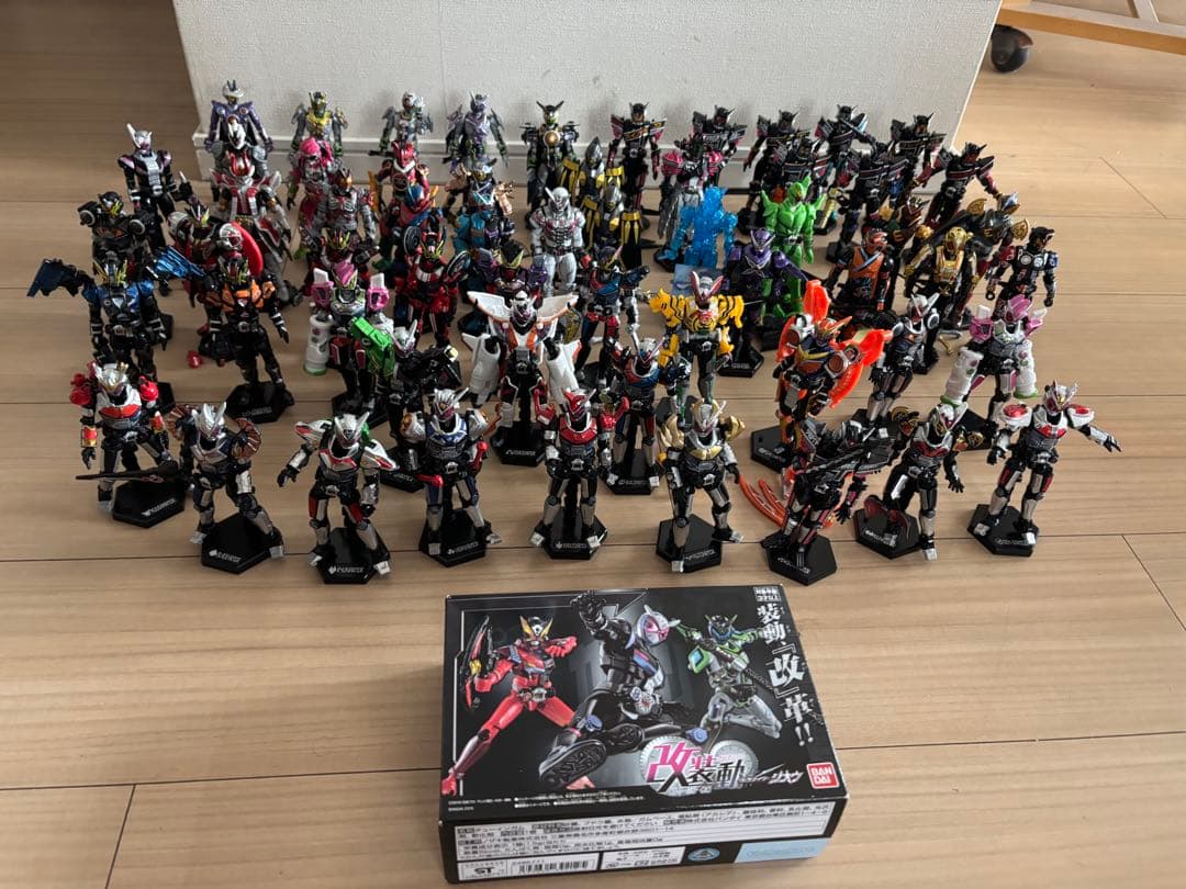 装動仮面ライダージオウ改装動ジオウ未開封付き 59体セット レア