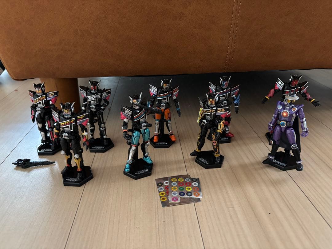 装動仮面ライダージオウ改装動ジオウ未開封付き 59体セット レア