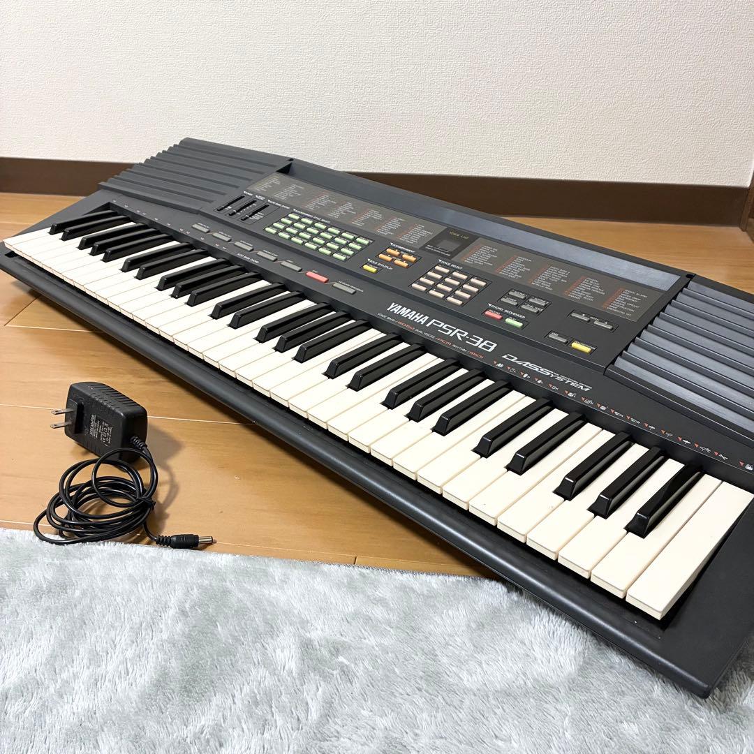 YAMAHA PSR-38 61鍵 電子ピアノ ヤマハ 付属品あり 楽器 ピアノ