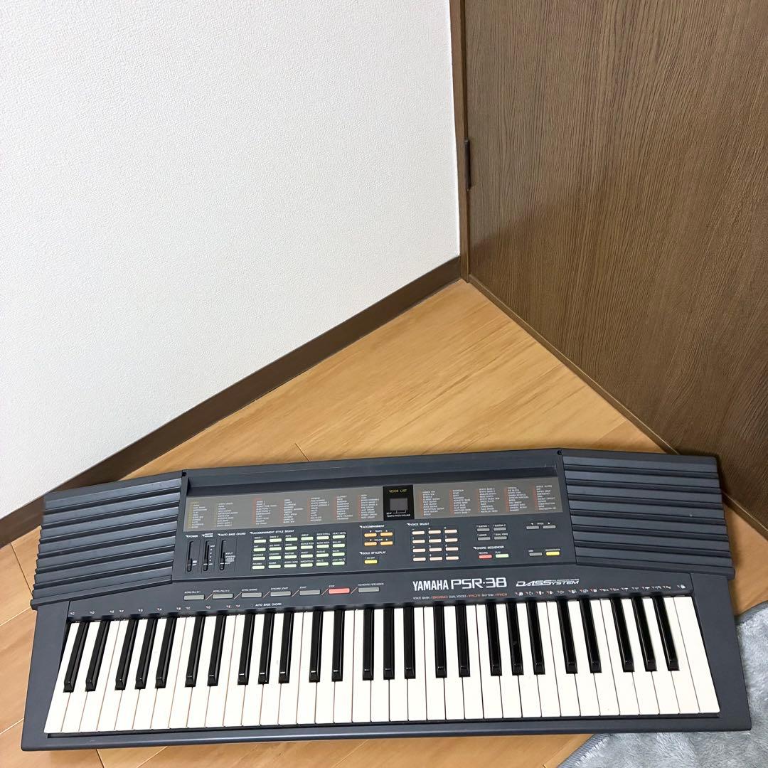 YAMAHA PSR-38 61鍵 電子ピアノ ヤマハ 付属品あり 楽器 ピアノ