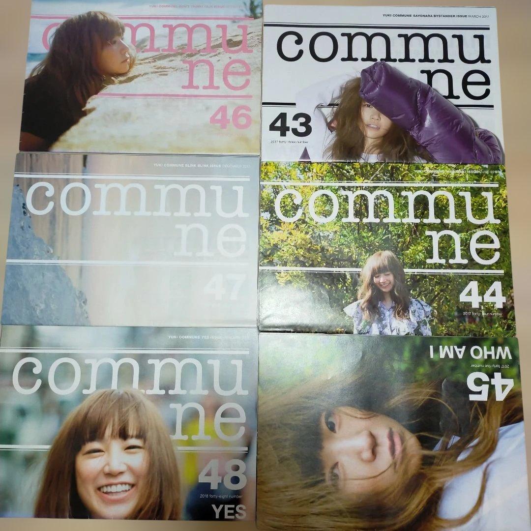 YUKI 旧ファンクラブ 会報誌 No.1〜50　50冊セット コンプリート品