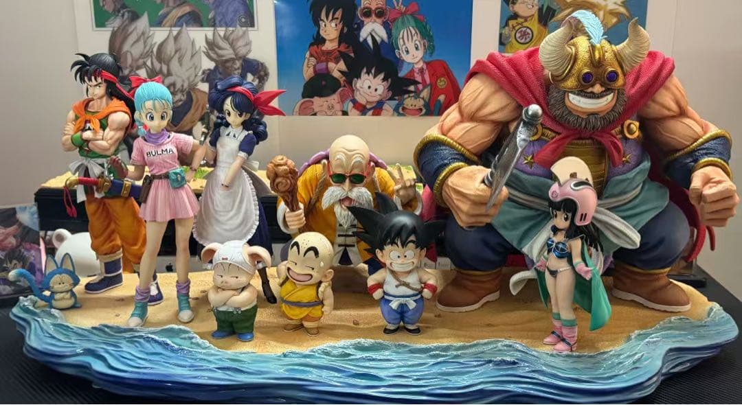 ドラゴンボール 孫悟空 ガレキ ガレージキット スタチューX②⑤③