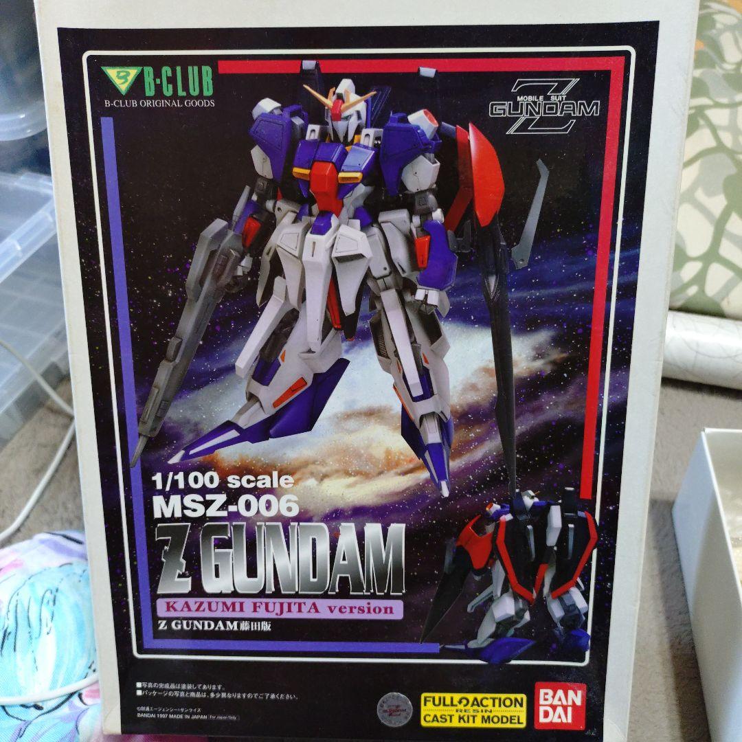 B-CLUB　1/100 MSZ-006 Z GUNDAM フジタVer.