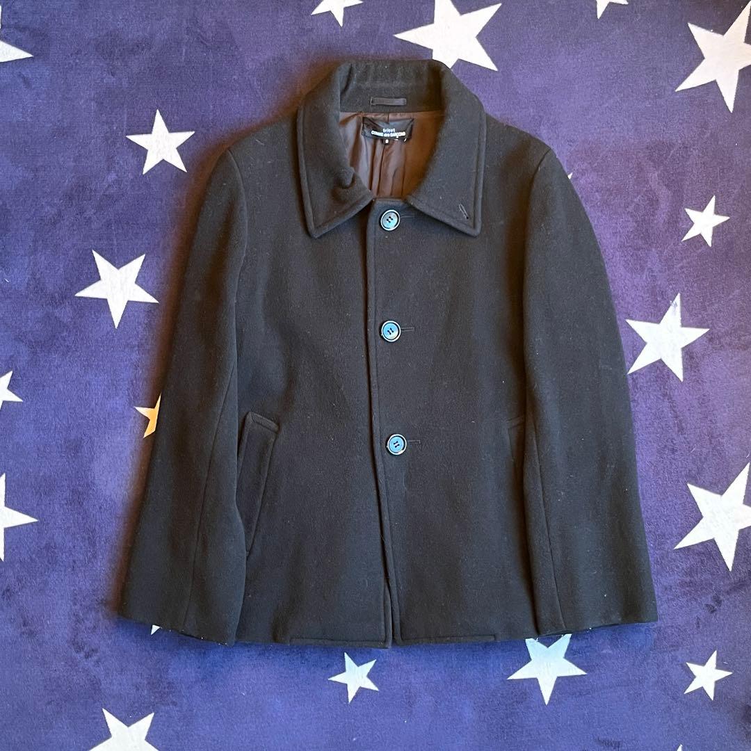 AD2001 tricot comme des garcons ウールコート