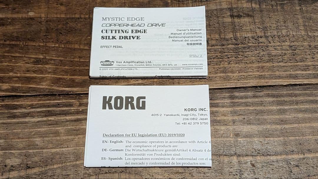 ギター VOX CUTTING EDGE VALVENERGY