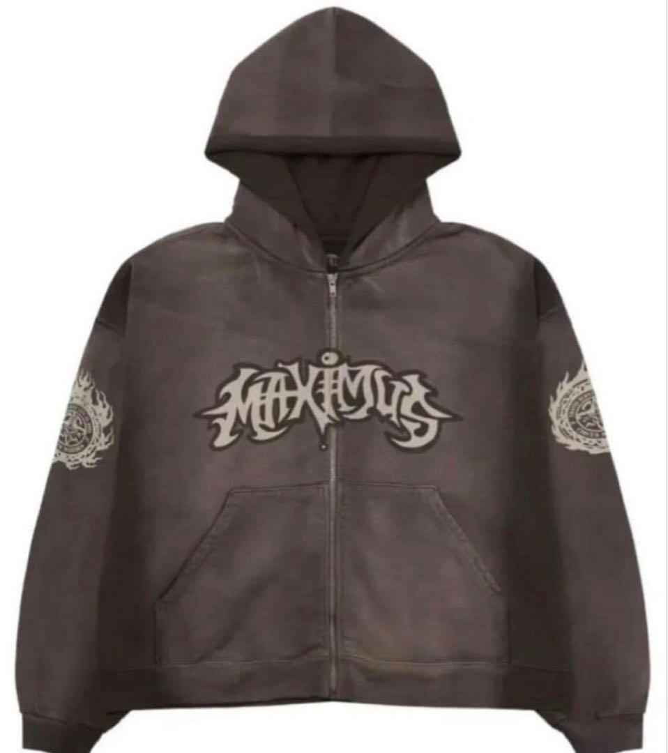 ミュージシャン TRAVIS SCOTT ZIP HOODIE CACTUS JACK M