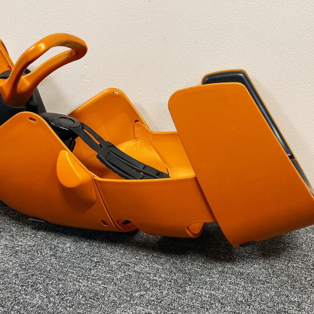 美品　OGK RBC-017DX2 自転車用チャイルドシート 希少色　オレンジ