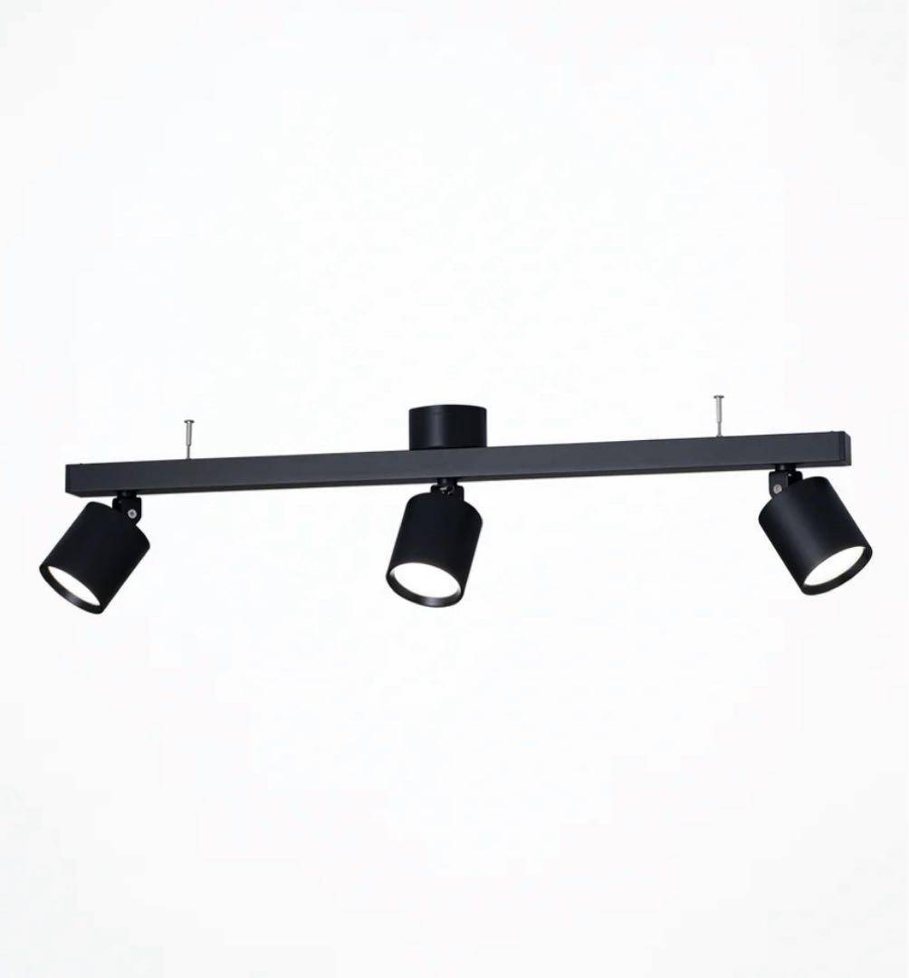 【新品】アートワークスタジオ 8畳対応 グリッド3ダウンライト 3灯 ブラック