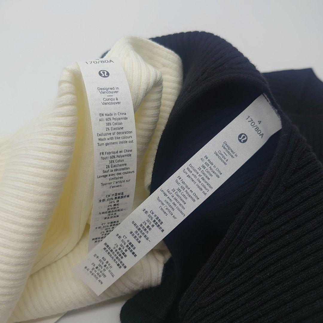 【未使用】lululemon Ribbed Knit Cropped Tank