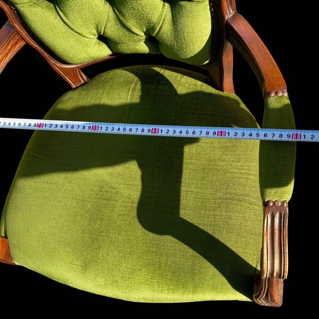 アンティーク　ロココ調　椅子　Ｂ