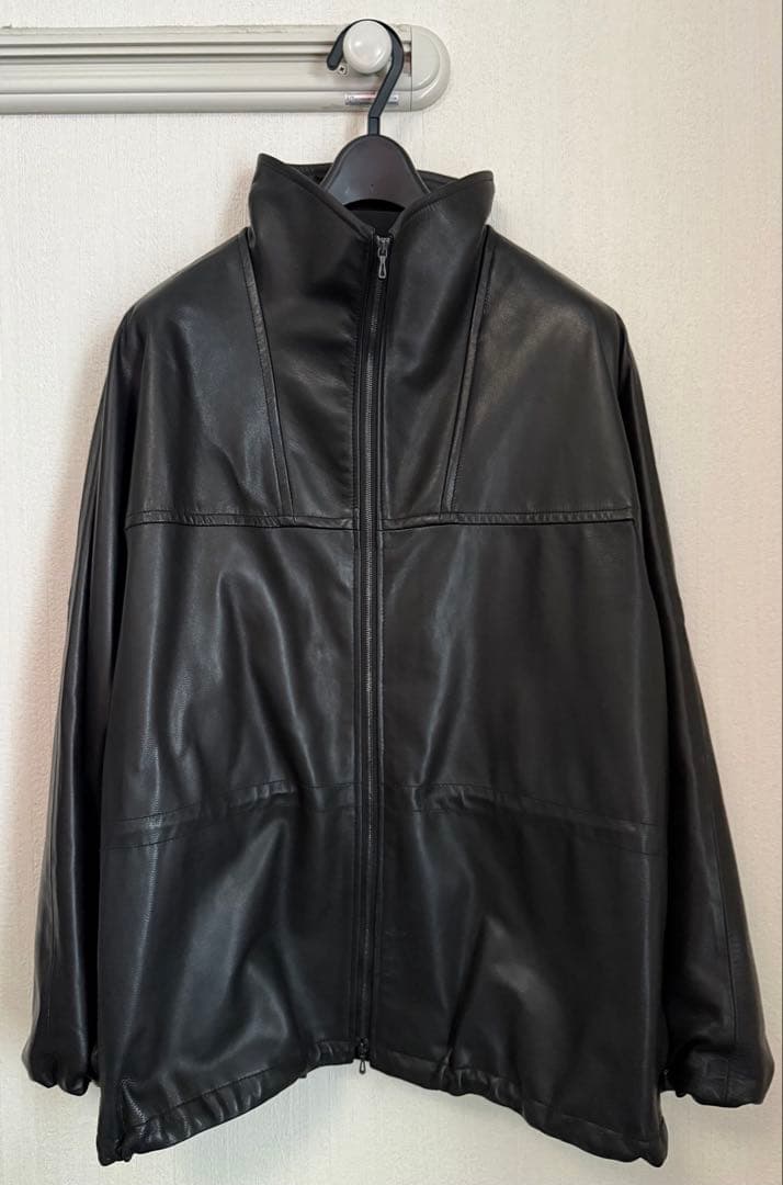 ジャケット・アウター LIDMN GOAT LEATHER TECH BLOUSON