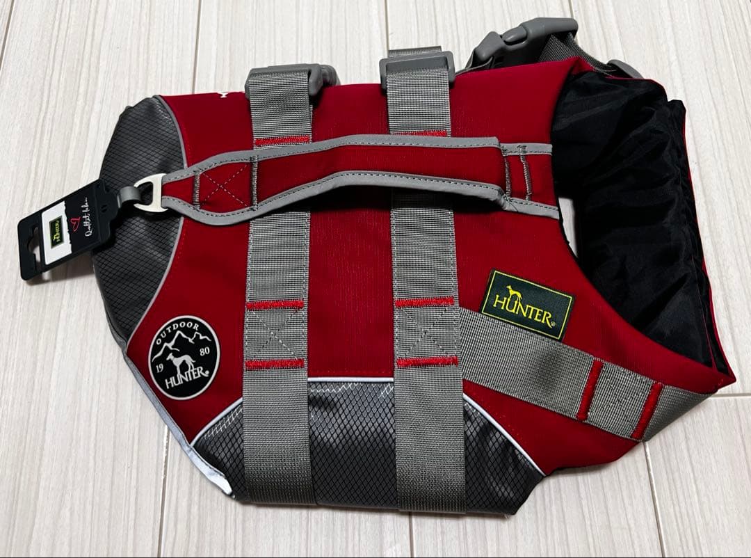 Hunter ハンター 犬用 ライフジャケット モス　Lsize