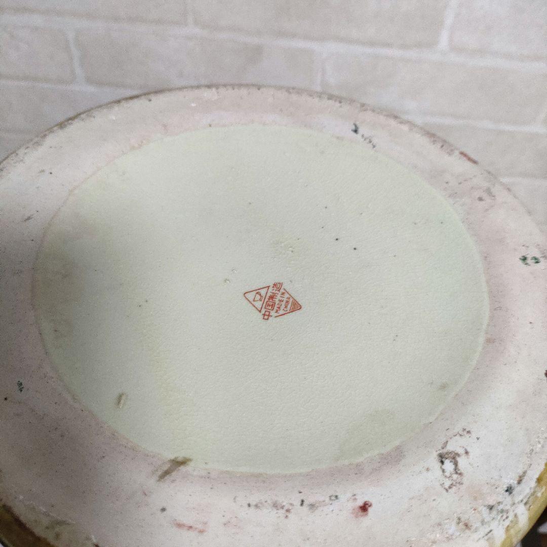 中国美術 大型飾り壺 大花瓶 金彩 美人画 屋形船 豪華爛漫 60cmサイズ