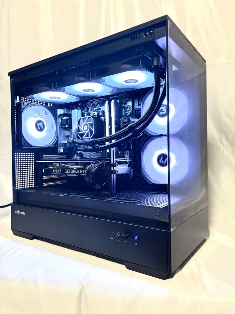 自作ゲーミングPC Ryzen5 5500 RTX 2070super 16GB
