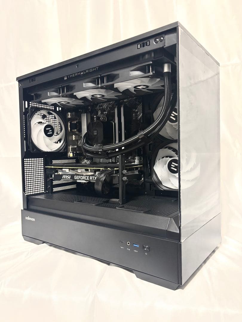 自作ゲーミングPC Ryzen5 5500 RTX 2070super 16GB