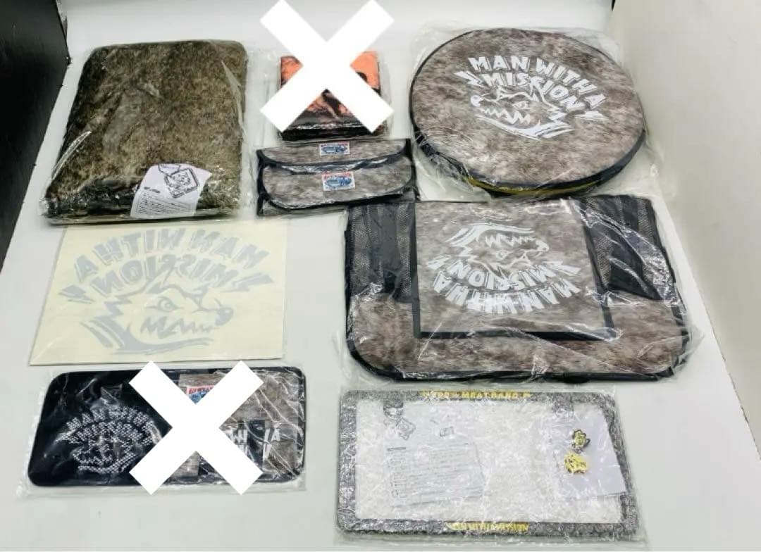 【未使用】MAN WITH A MISSION カー用品グッズまとめ