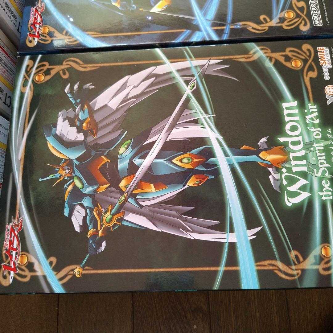 【新品未組立】MODEROID レイアース　エフェクトパーツ　7点セット