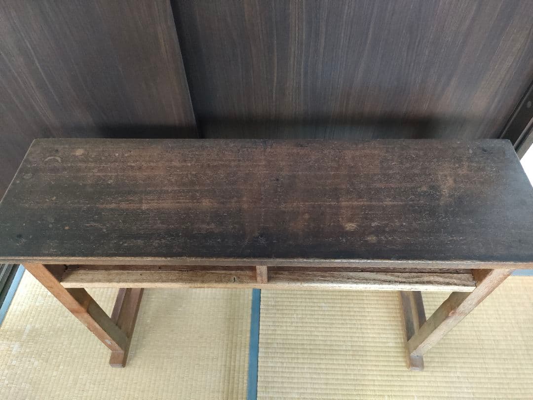 古い子供用の長机　アンティーク　古家具
