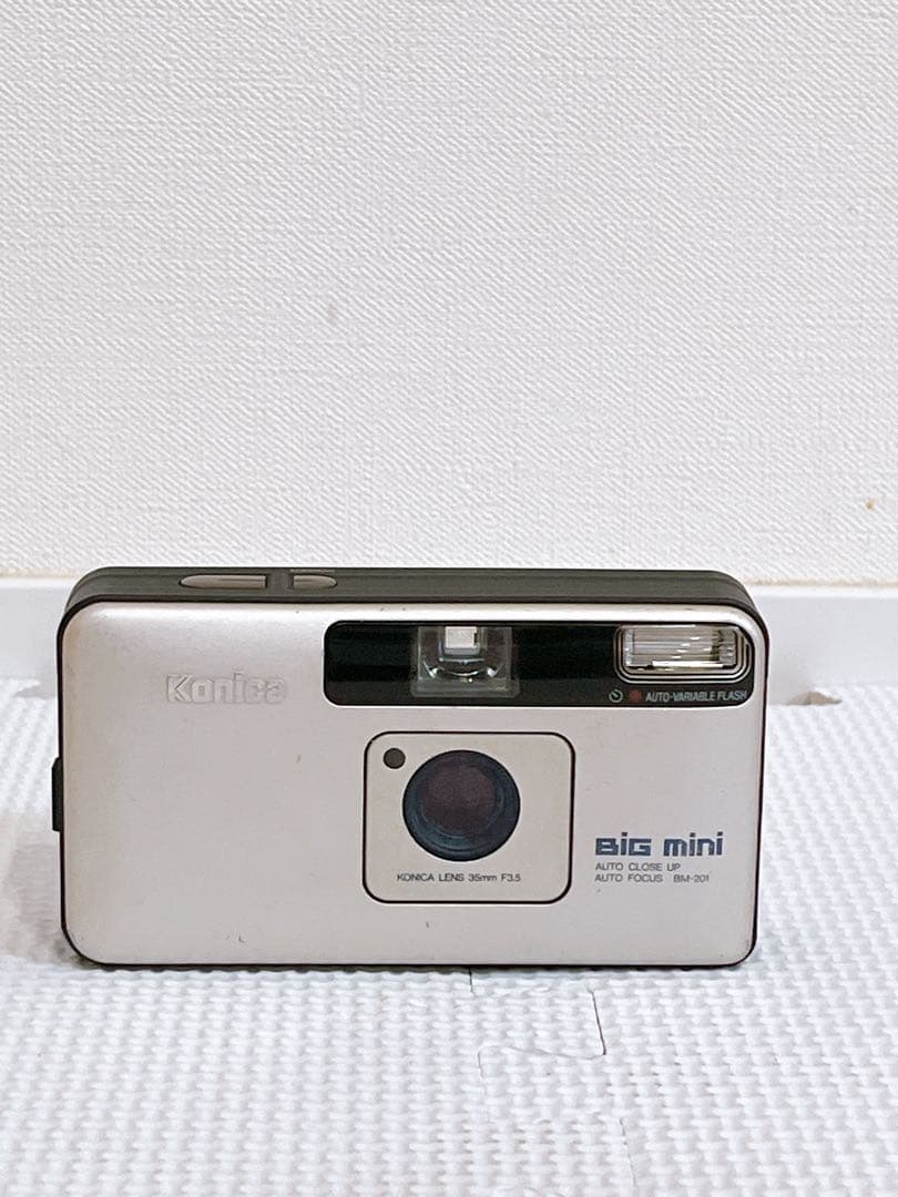 【動作品】Konica BIGMINI BM-210 コンパクトフィルムカメラ
