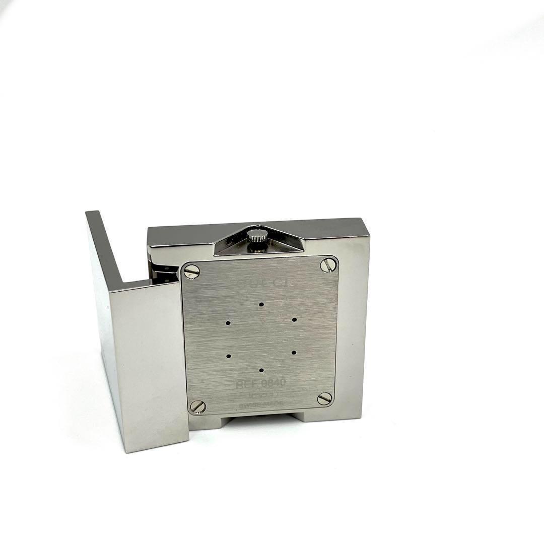 新品　GUCCI グッチ トラベルウォッチ 目覚まし時計　置き時計