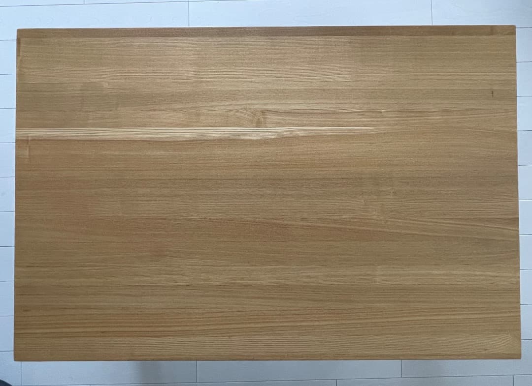 無印良品　ローテーブル　タモ材