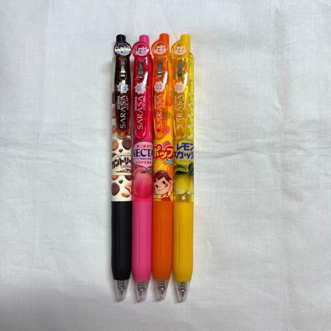 SARASA　サラサクリップ　不二家ペコちゃん セット　ボールペン