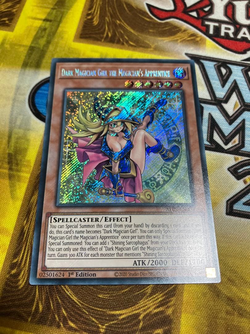 魔術師の弟子－ブラック・マジシャン・ガール　　英語版　EU版　シク　3枚