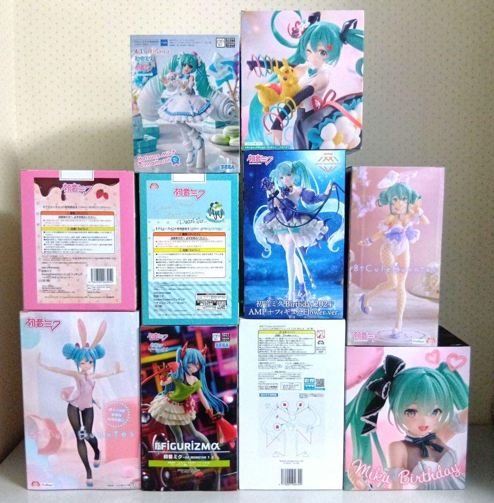 初音ミク　フィギュア　10点