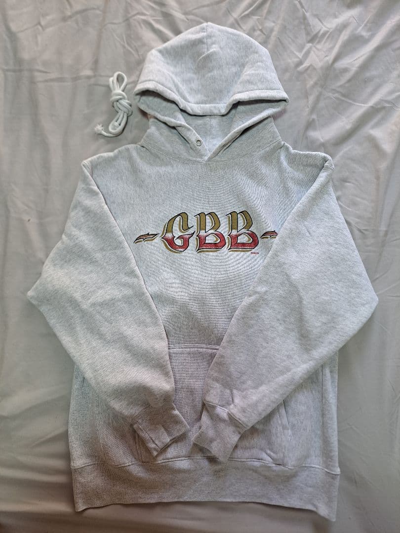 GBB グレー XL パーカー