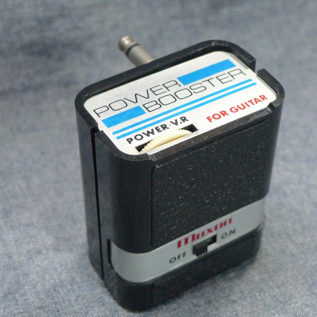 y714●Maxon POWER BOOSTER FOR GUITAR マクソン