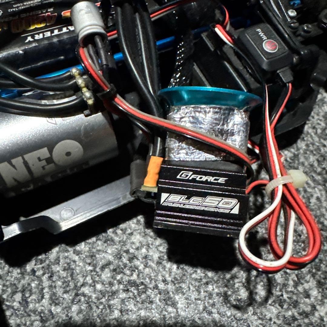 TT02ベース部品取りにどうぞセット！ジーフォース付き充電器付き！！